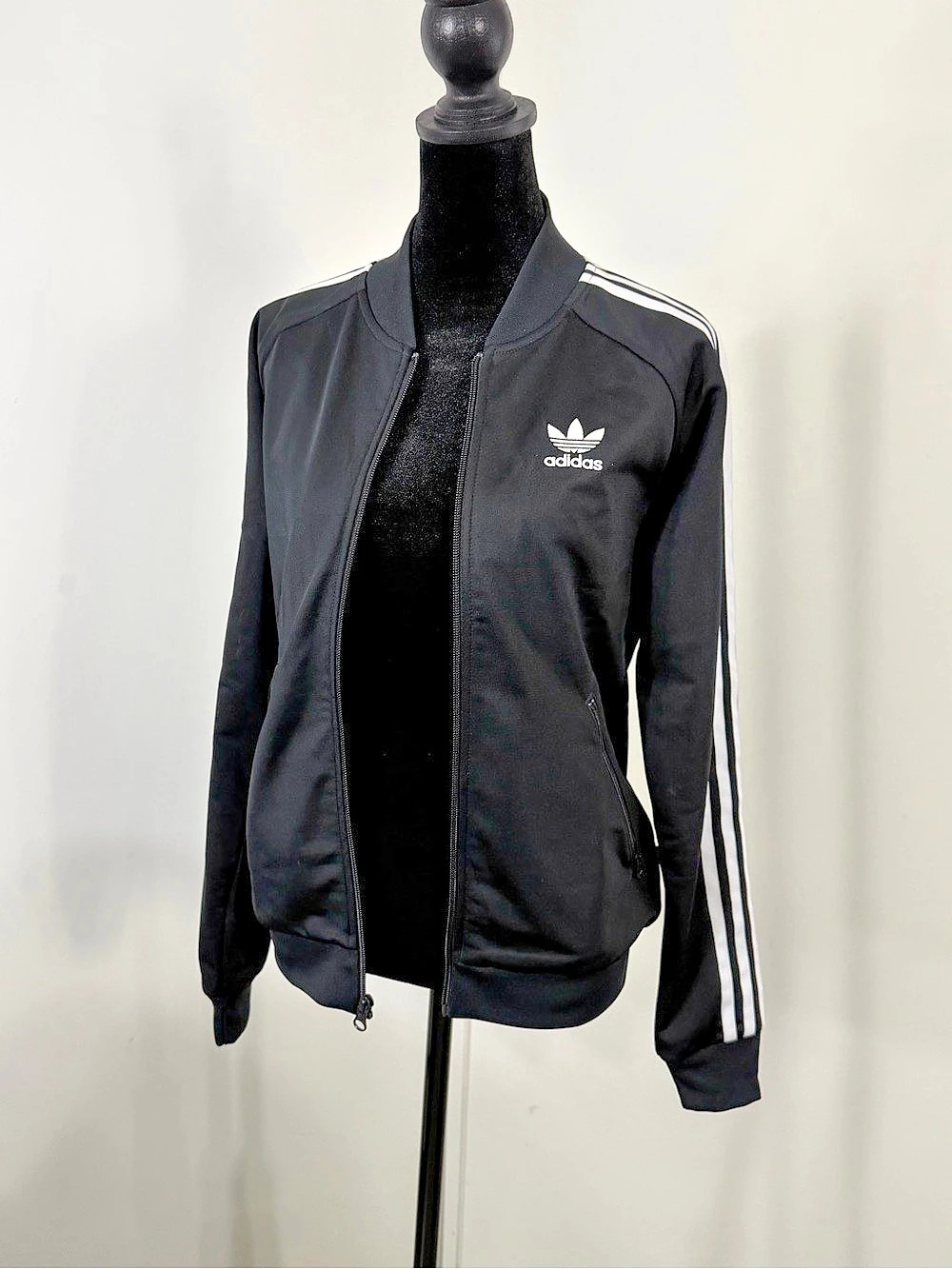 adidas Originals Superstar Track Jacket Black & White Medium